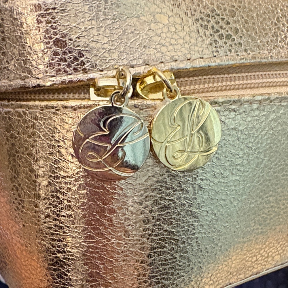 Vintage Estee Lauder Luxurious Gold Carry Cosmetic Case - Picture 6 of 6